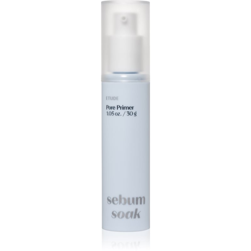 ETUDE Sebum Soak Pore Primer fond de ten lichid cu efect matifiant pentru ten gras si problematic 30 ml