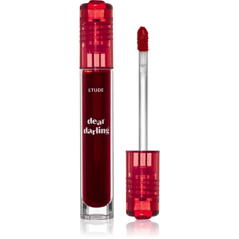 ETUDE Dear Darling Water Gel Tint ruj cu textura de gel culoare 02 Cherry Red 5 g