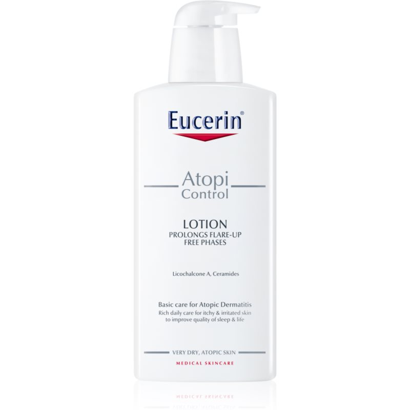 Eucerin AtopiControl lapte de corp pentru piele uscata, actionand impotriva senzatiei de mancarime 400 ml