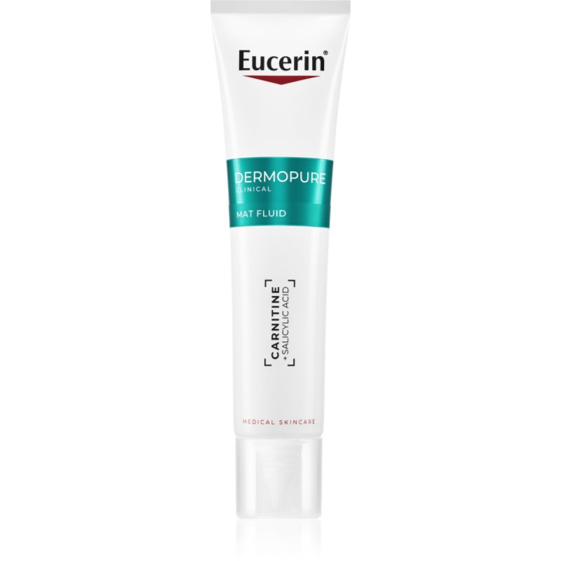 Eucerin DermoPure Clinical Mat Fluid fluid matifiant impotriva imperfectiunilor pielii cauzate de acnee 40 ml
