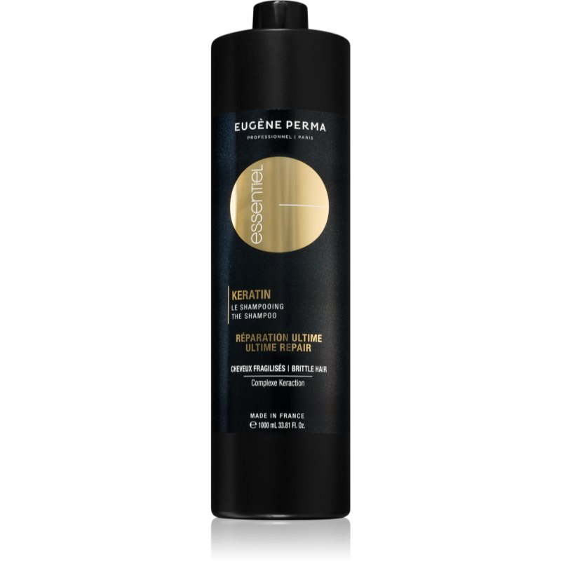 EUGÈNE PERMA Essential Keratin șampon pentru regenerarea părului slab și deteriorat 1000 ml