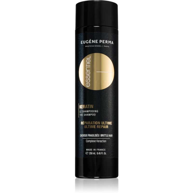 EUGÈNE PERMA Essential Keratin șampon pentru regenerarea părului slab și deteriorat 250 ml