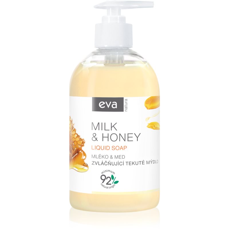 Eva Natura Milk & Honey Săpun lichid pentru mâini 500 ml