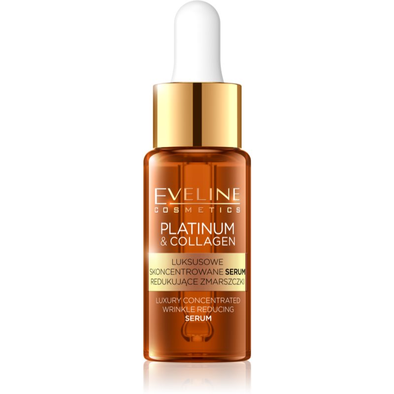 Eveline Cosmetics Platinum & Collagen ser concentrat antirid 18 ml