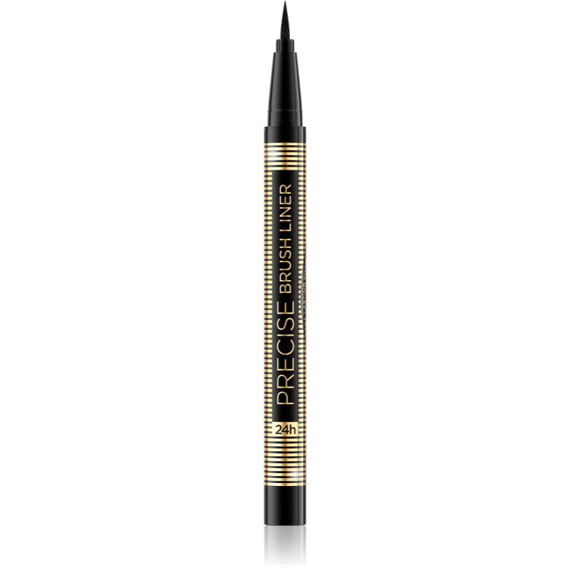 Eveline Cosmetics Precise Brush Liner creion pentru conturul ochilor culoare Black 6 ml