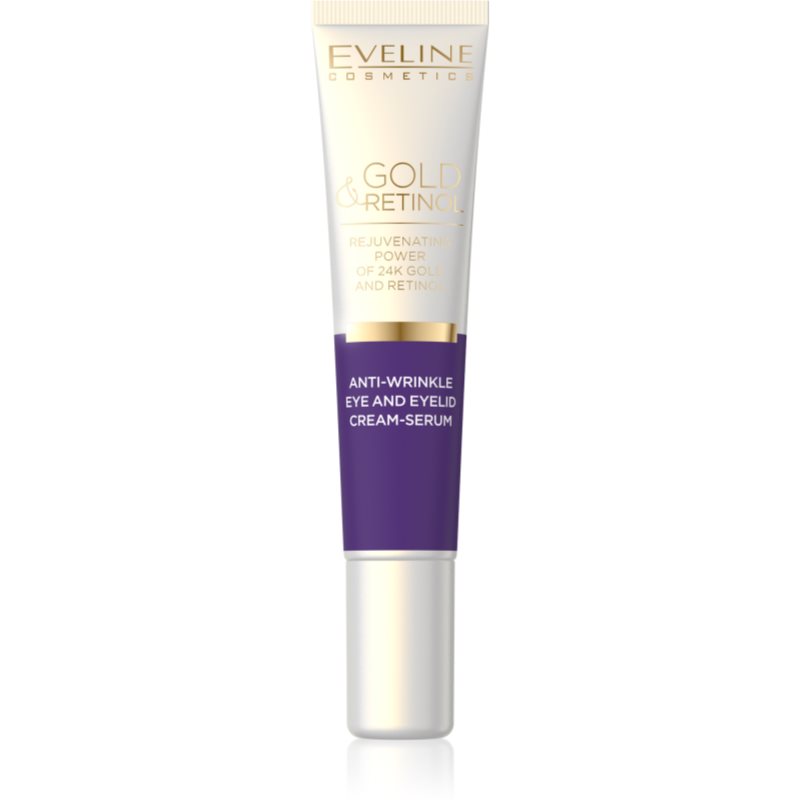 Eveline Cosmetics Gold & Retinol ser crema impotriva ridurilor din zona ochilor 20 ml