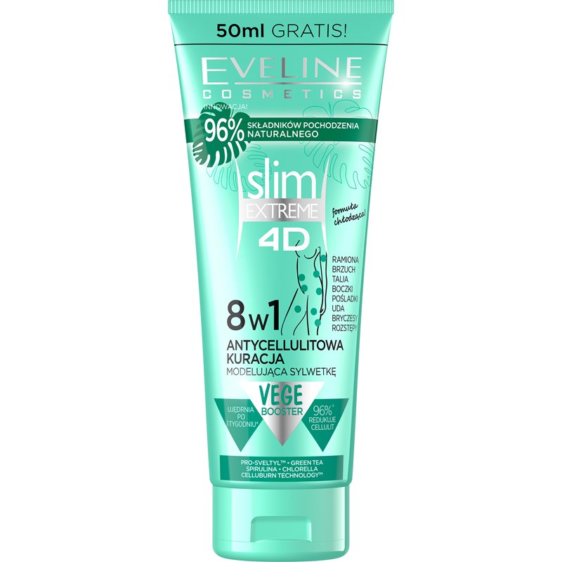 Eveline Cosmetics Slim Extreme Balsam de corp pentru fermitate împotriva celulitei si vergeturilor 250 ml