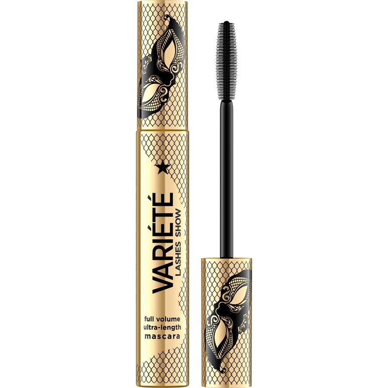 Eveline Cosmetics Variété Lashes Show mascara pentru extensie, rotunjire si volum 10 ml