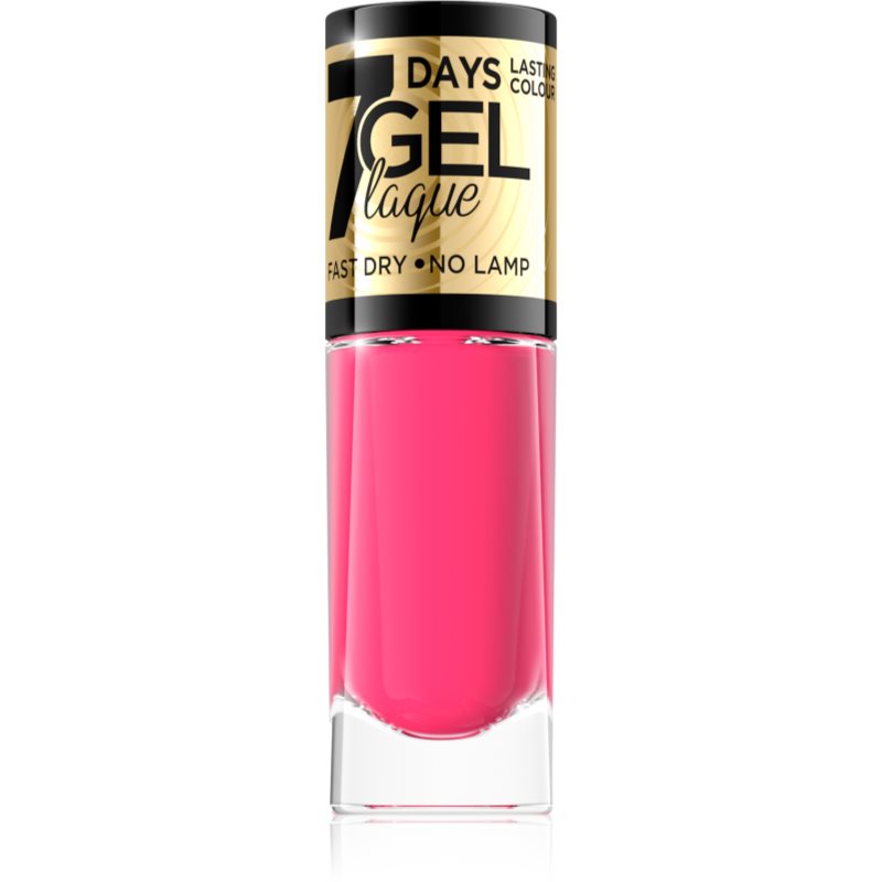 Eveline Cosmetics 7 Days Gel Laque Nail Enamel gel de unghii fara utilizarea UV sau lampa LED culoare 47 8 ml