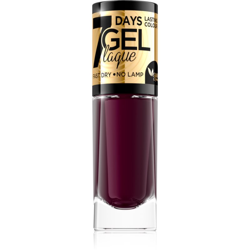 Eveline Cosmetics 7 Days Gel Laque Nail Enamel gel de unghii fara utilizarea UV sau lampa LED culoare 52 8 ml