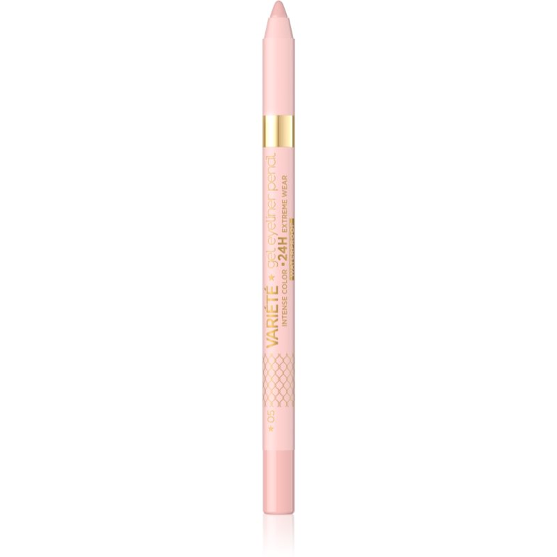 Eveline Cosmetics Variété eyeliner gel rezistent la apă culoare 05 Beige 1 buc