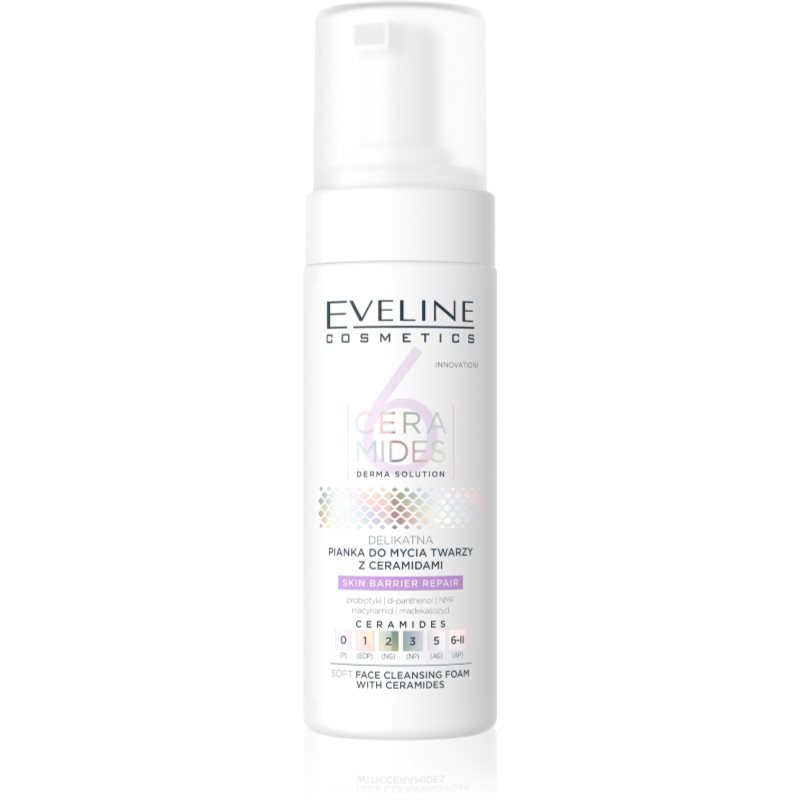 Eveline Cosmetics 6 Ceramides Spuma curatare intensa. cu ceramide 150 ml