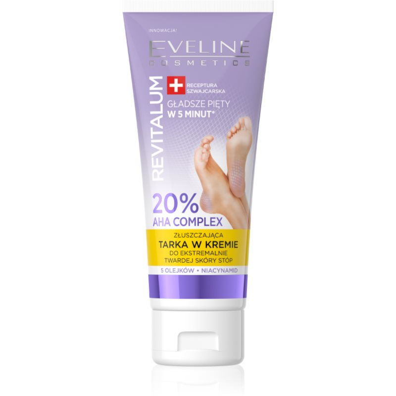 Eveline Cosmetics Revitalum crema pentru exfoliere pentru picioare 75 ml