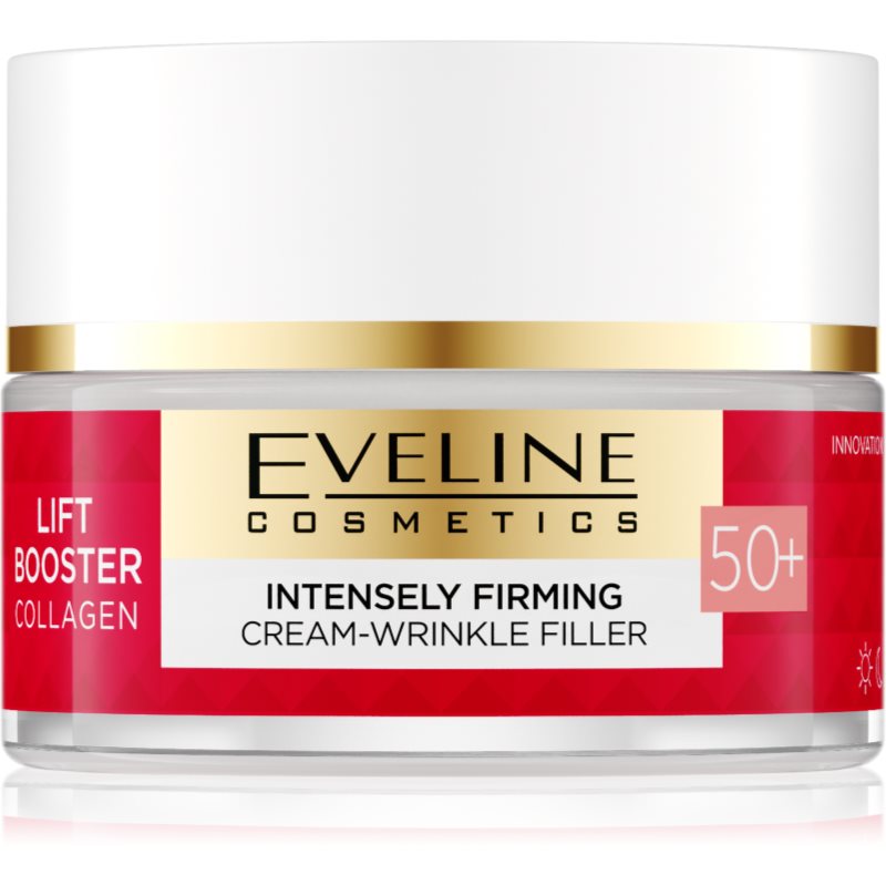 Eveline Cosmetics Lift Booster Collagen lift crema de fata pentru fermitate 50+ 50 ml