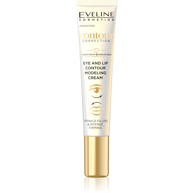 Eveline Cosmetics Contour Correction Cremă lifting pentru fermitate pentru ochi si buze 20 ml