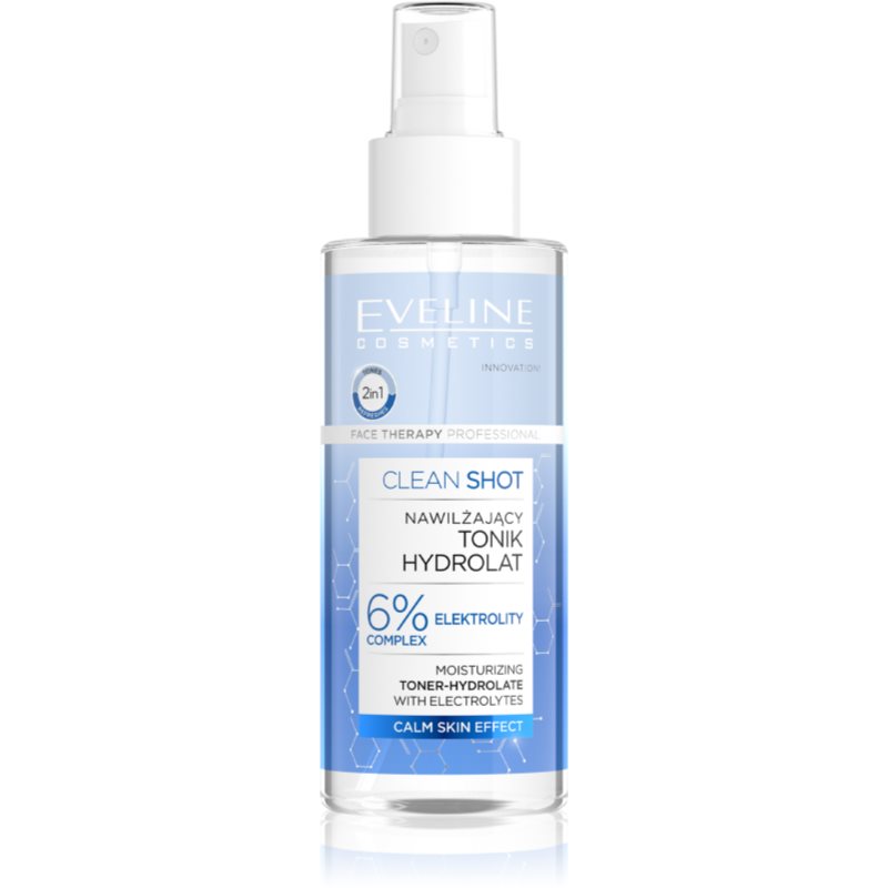 Eveline Cosmetics Clean Shot 6% Electrolyte Complex tonic hidratant 150 ml