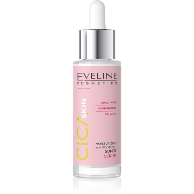 Eveline Cosmetics Cica Skin Serum ser calmant și hidratant 30 ml