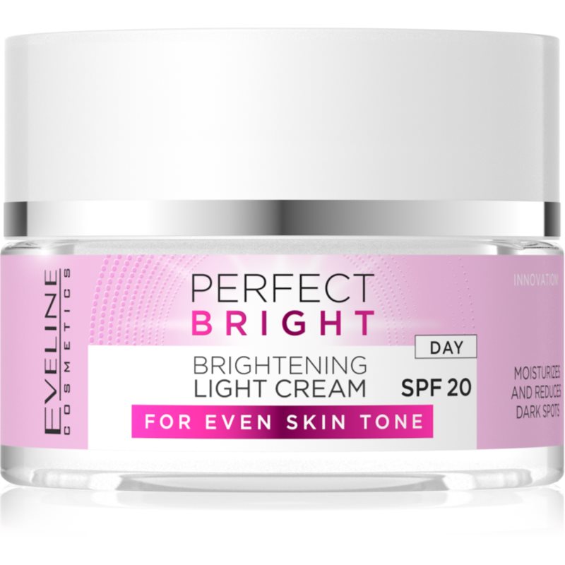 Eveline Cosmetics Perfect Bright Brightening Light Cream crema iluminatoare SPF 20 50 ml