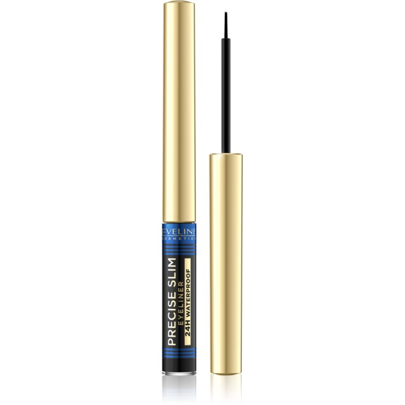 Eveline Cosmetics Precise Slim Eyeliner tus de ochi culoare Black waterproof 1 buc