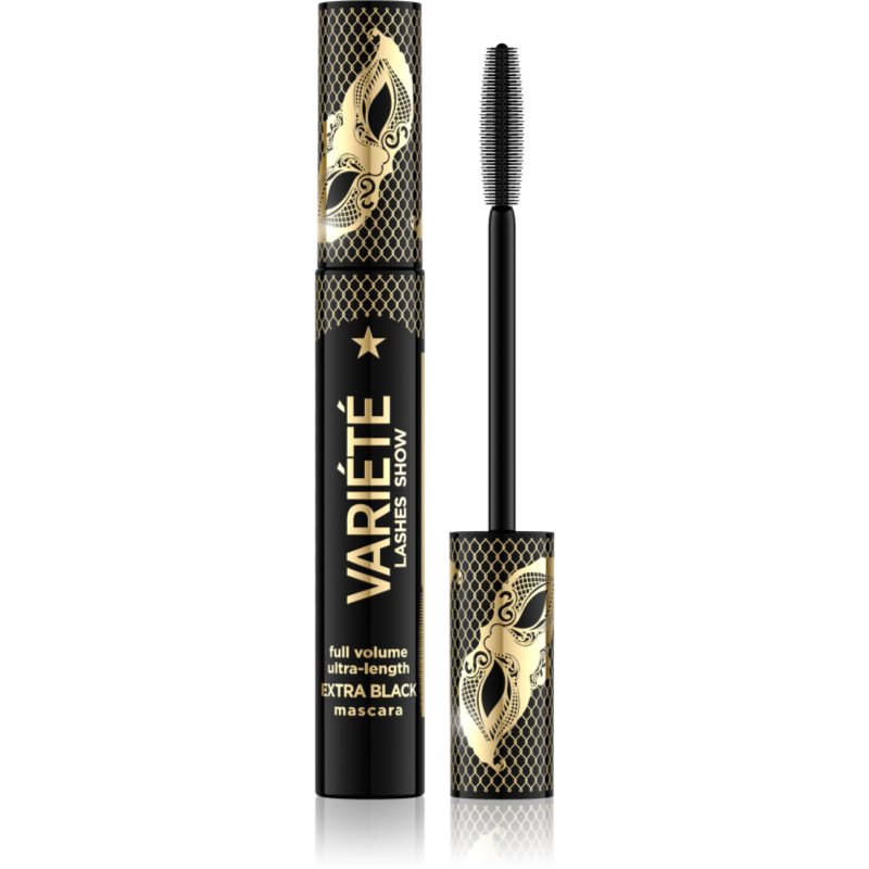 Eveline Cosmetics Veriété Lashes Show mascara pentru volum culoare Black 10 ml