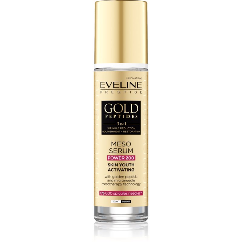Eveline Cosmetics Gold Peptides 3 in 1 ser activator pentru un aspect intinerit 30 ml