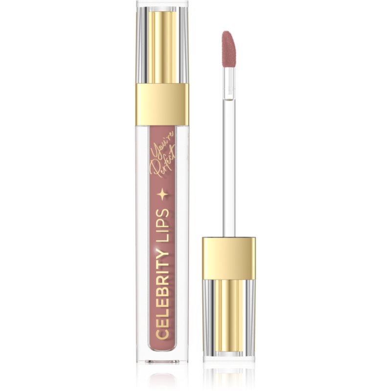 Eveline Cosmetics Celebrity Lips Matte Liquid ruj lichid mat, cu textură lejeră culoare 03N 4 ml