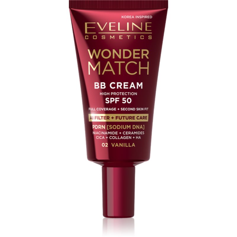 Eveline Cosmetics Wonder Match BB Cream crema BB culoare Vanilla 30 ml