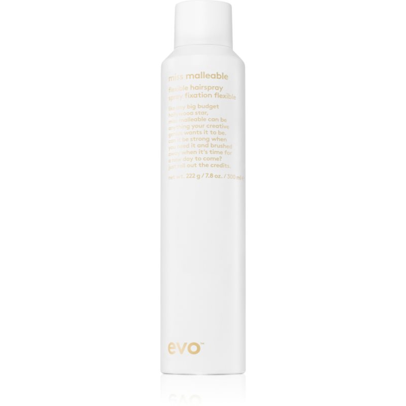 EVO Miss Malleable Flexible Hairspray fixativ pentru un efect de lunga durata 300 ml