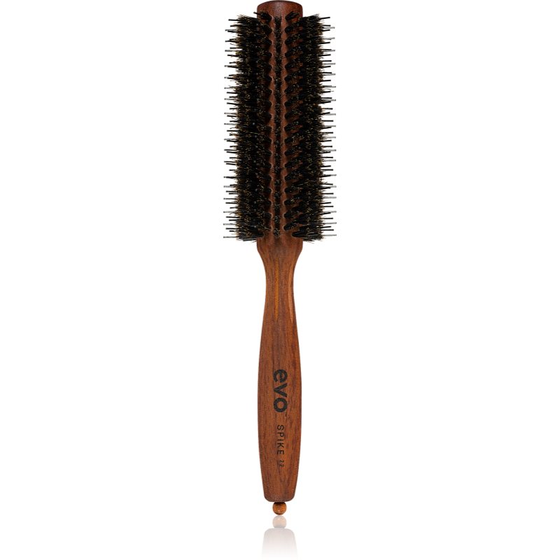 EVO Spike Nylon Pin Bristle Radial Brush perie rotundă pentru păr cu peri de nailon și de mistreț Ø 22 mm 1 buc