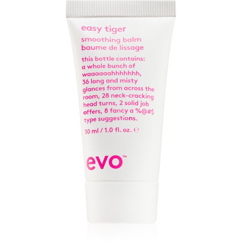 EVO Easy Tiger Smoothing Balm balsam de păr anti-electrizare 30 ml
