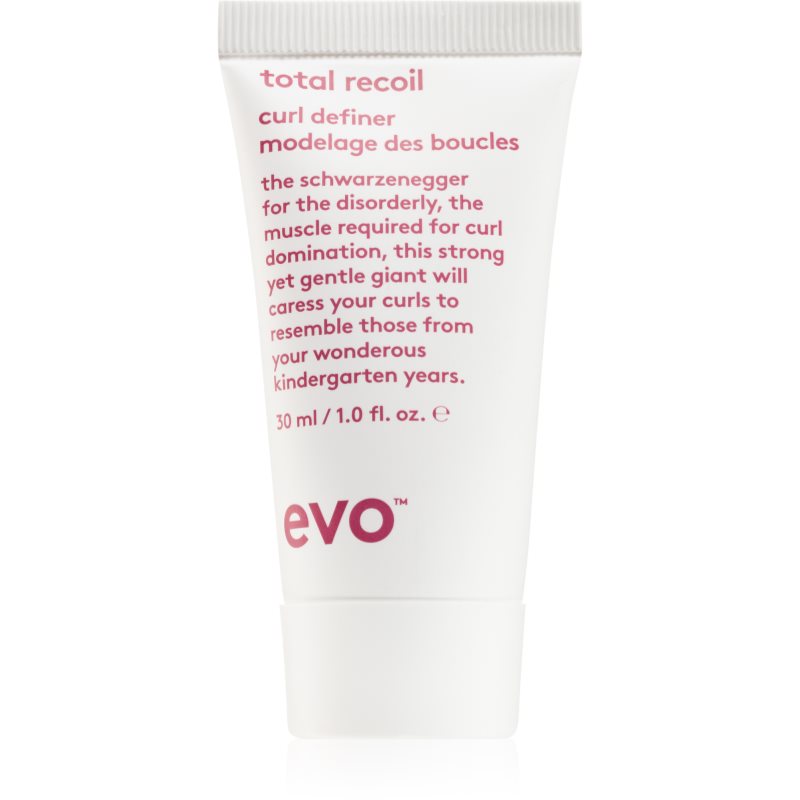 EVO Total Recoil Curl Definer cremă styling pentru definirea buclelor 30 ml