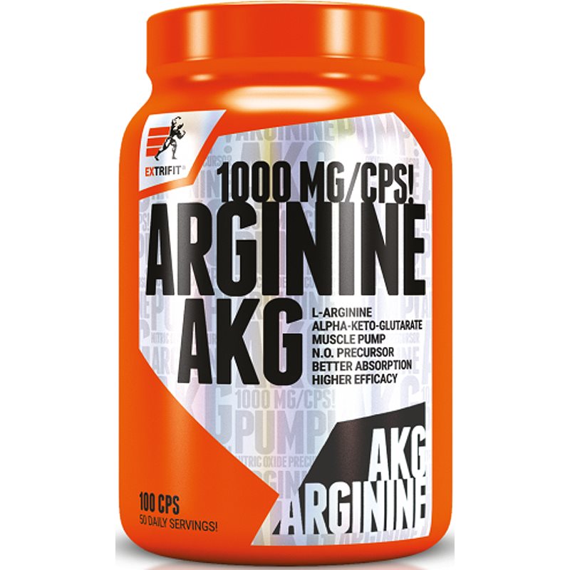 Extrifit Arginine AKG 1000 mg Kapseln für Sportler 127 g