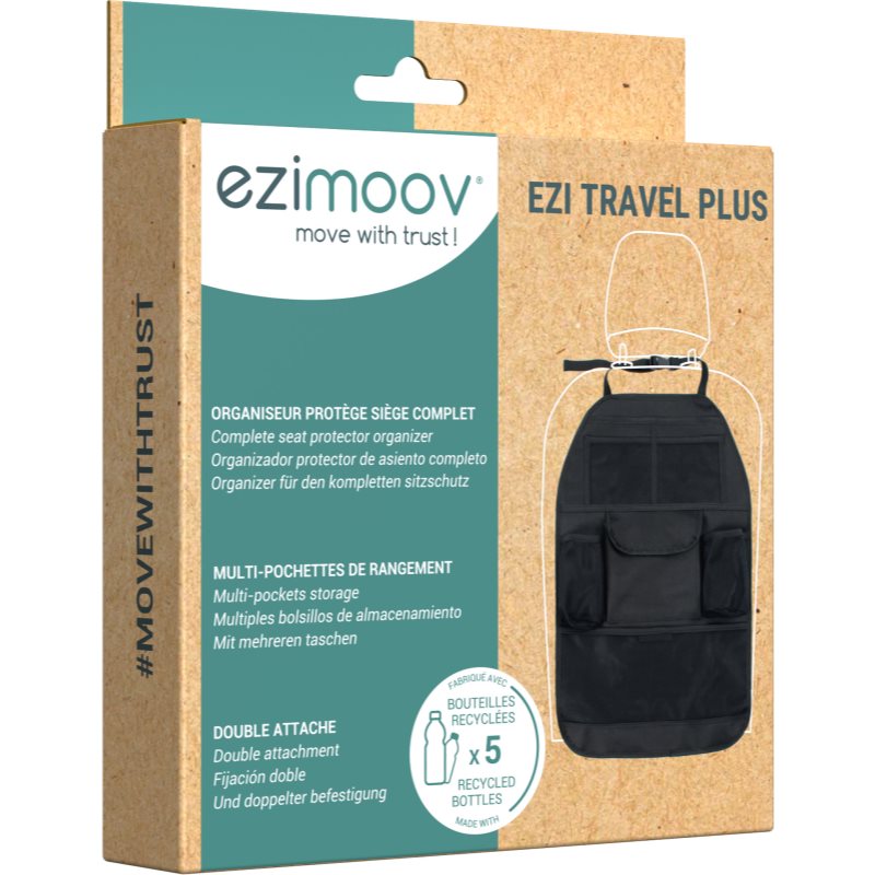 Ezimoov EZI TRAVEL Plus protecție scaun auto Eco friendly 1 buc