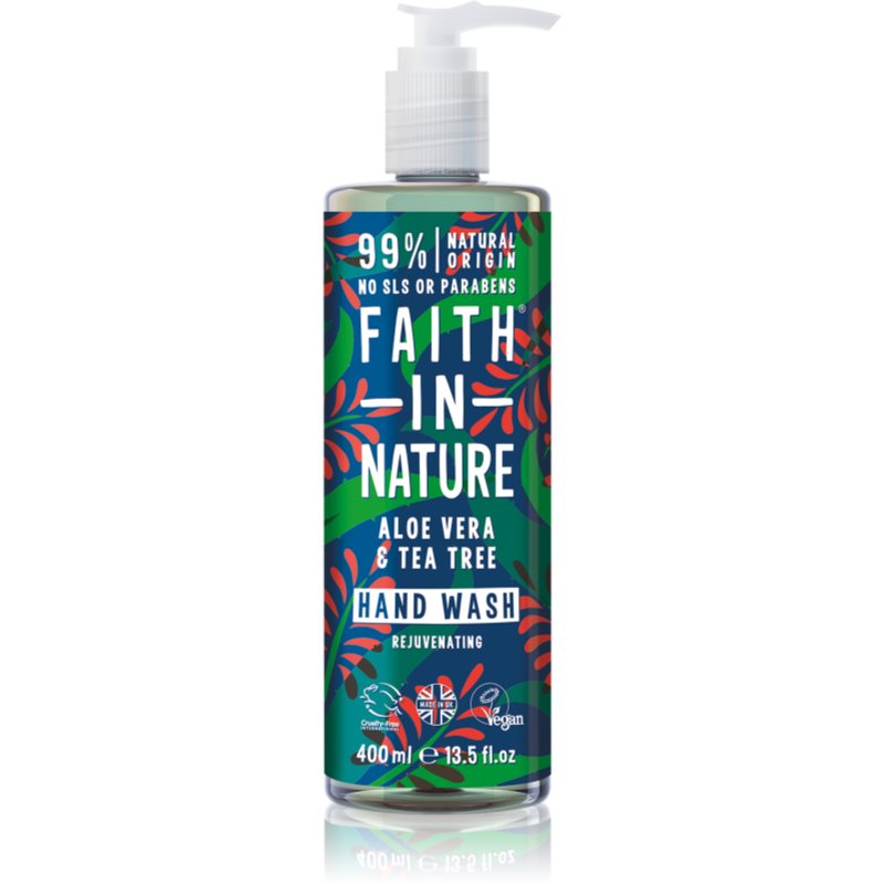 Faith In Nature Aloe Vera & Tea Tree Hand Wash 400 ml