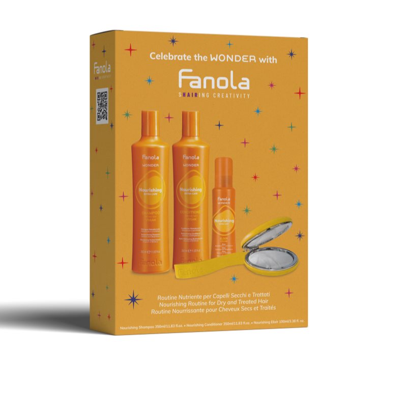 Fanola Wonder Nourishing Christmas Set set cadou pentru hranire si stralucire