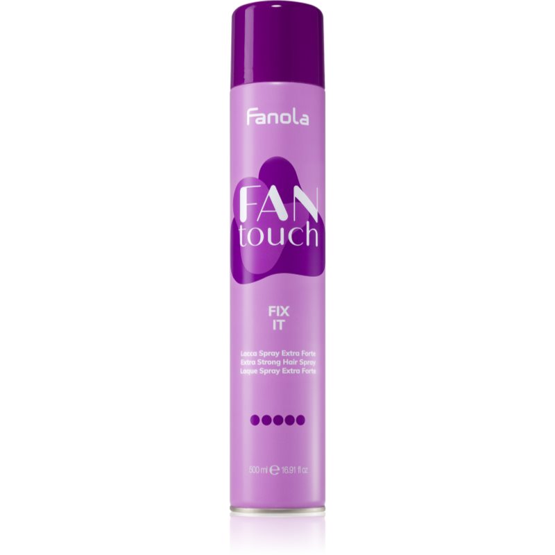 Fanola FAN touch fixativ cu fixare foarte puternica 500 ml