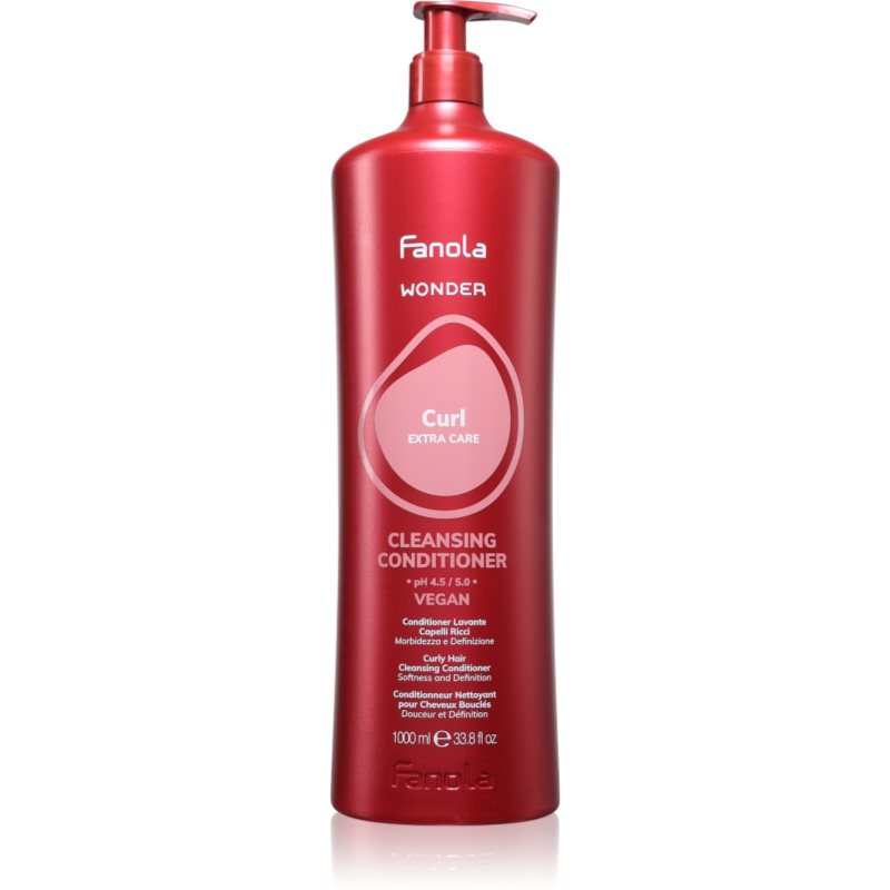 Fanola Wonder Curl Cleansing Conditioner balsam pentru păr creț 1000 ml