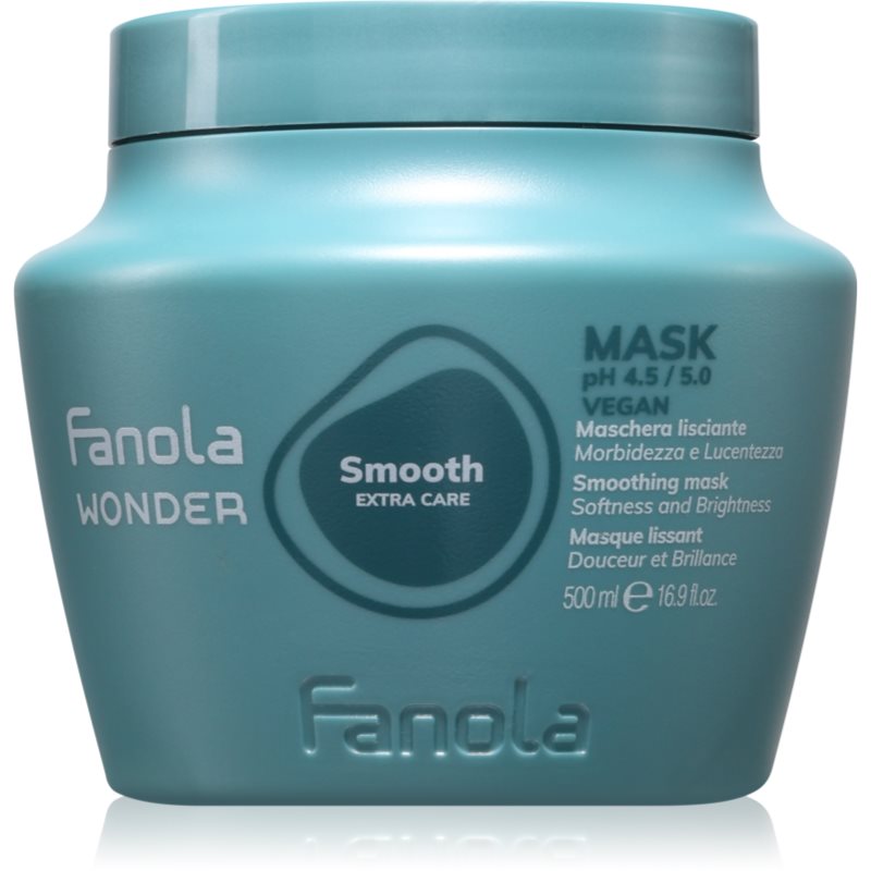 Fanola Wonder Smooth Mask masca pentru netezire pentru păr 500 ml