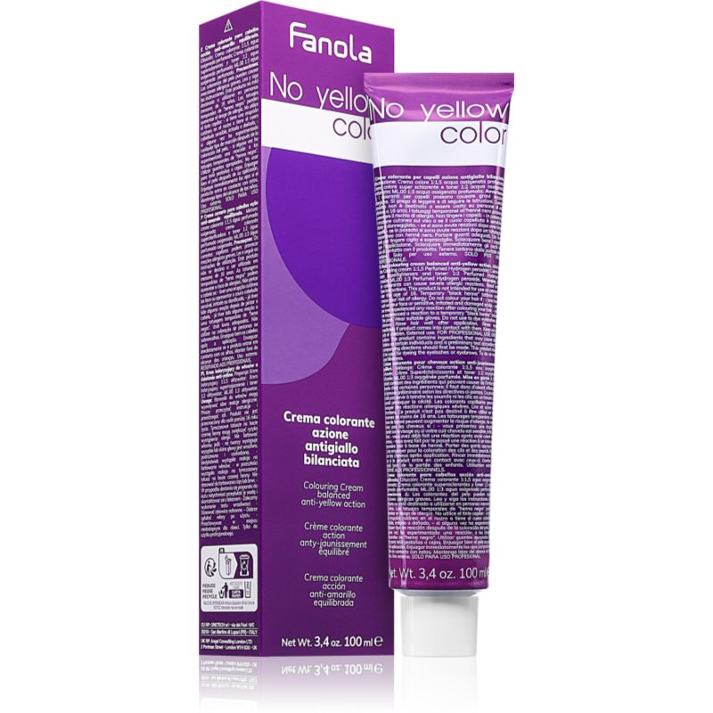 Fanola No Yellow culoare par culoare ICE SUPERLIGHTENERS S.1202 100 ml