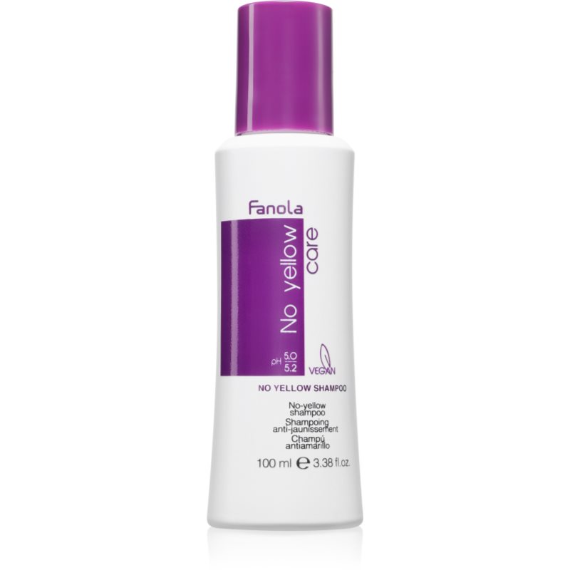 Fanola No Yellow Shampoo șampon neutralizeaza tonurile de galben 100…