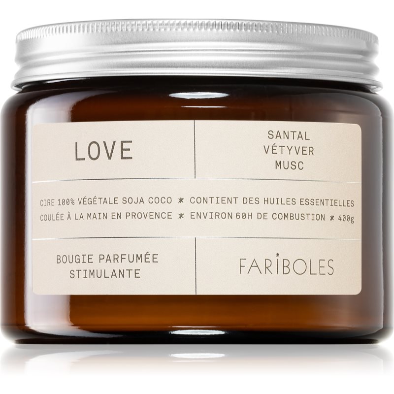 FARIBOLES Green Love lumânare parfumată 400 g