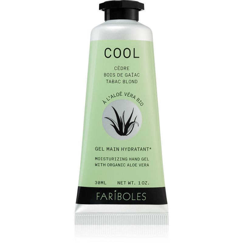 FARIBOLES Green Aloe Vera Cool Gel pentru maini. 30 ml