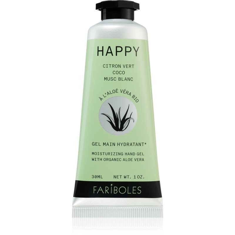 FARIBOLES Green Aloe Vera Happy Gel pentru maini. 30 ml