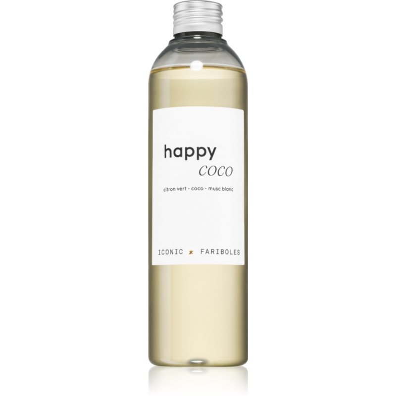 FARIBOLES Iconic Happy Coco reumplere în aroma difuzoarelor 250 ml