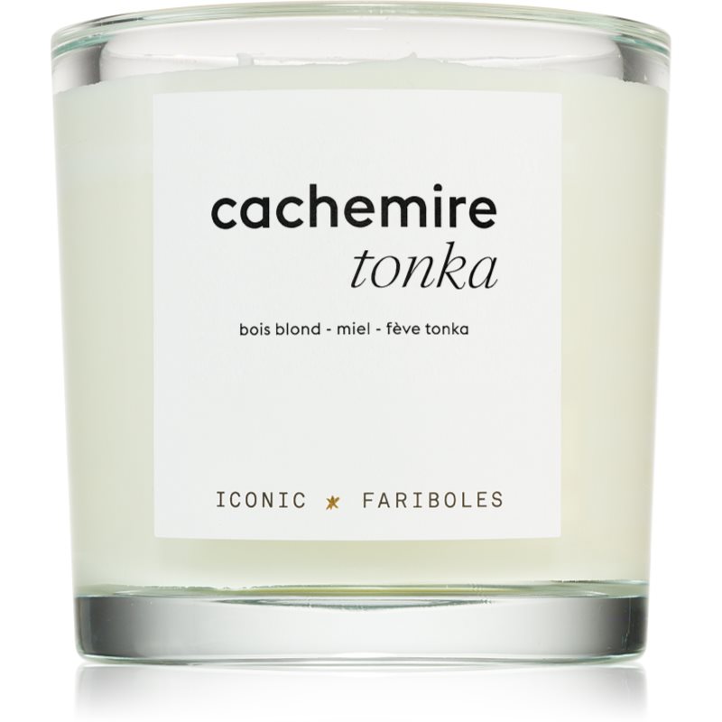 FARIBOLES Iconic Cashmere Tonka lumânare parfumată 400 g