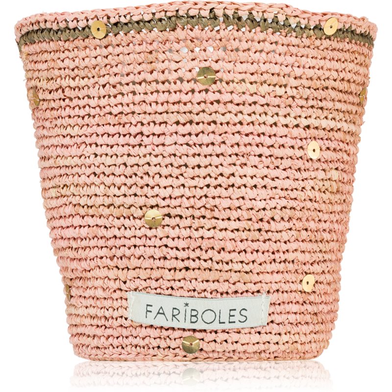 FARIBOLES Collab X Carol On The Roof Sakura Glitter lumânare parfumată pink 400 g