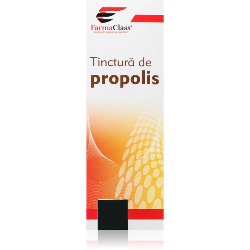 FarmaClass Industry Tinctură de Propolis 30% picături în sprijinul sistemului imunitar 25 ml