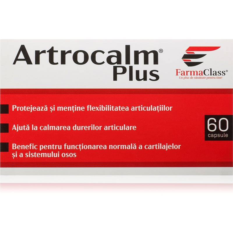 FarmaClass Industry Artrocalm Plus capsule pentru mușchi, articulații și tendoane 60 caps.