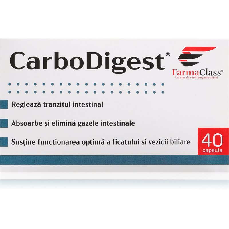 FarmaClass Industry CarboDigest capsule 40 caps.