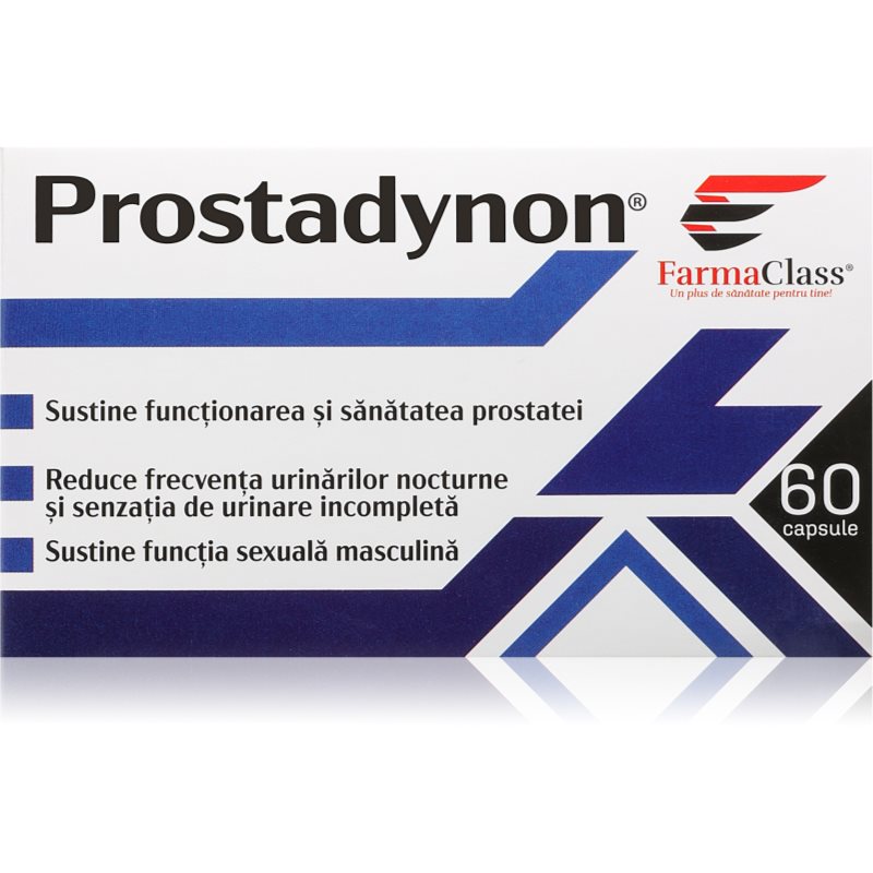 FarmaClass Industry Prostadynon capsule pentru sănătatea prostatei și stimularea potenței 60 caps.